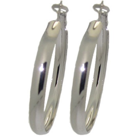 Wholesale Silver Hoop Earrings 