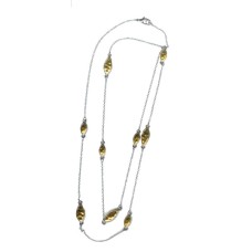 MX Signature Collection Necklace in Two Tone