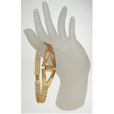 Gold Tone Fancy Bracelet 14kt gold bracelet fashion links NWT