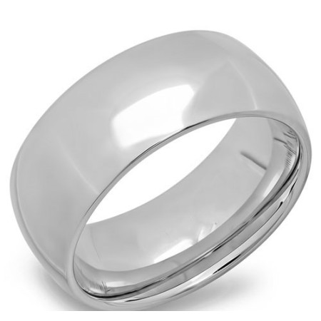 Steel 8 mm Wedding Band Ring wholesale jewelry 