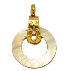 Stainless Steel Screw Pendant
