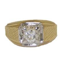 Yellow Gold Men's High Quality in Cz's Wholesale Rings