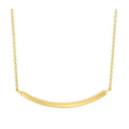 Ladies 18kt Gold Plated Stainless Steel Necklace