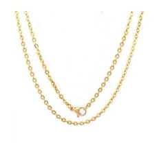 Stainless Steel Chain 18 inches in gold
