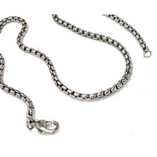 Silver Designer Chain 18 inches