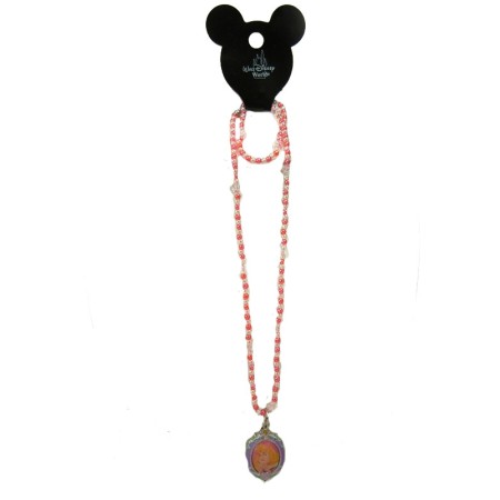 Authentic Disney Necklace with Oval Character Locket 