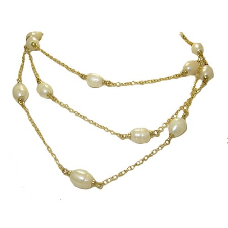 Wholesale MX Signature Collection 48 Fresh Water Pearl Necklace