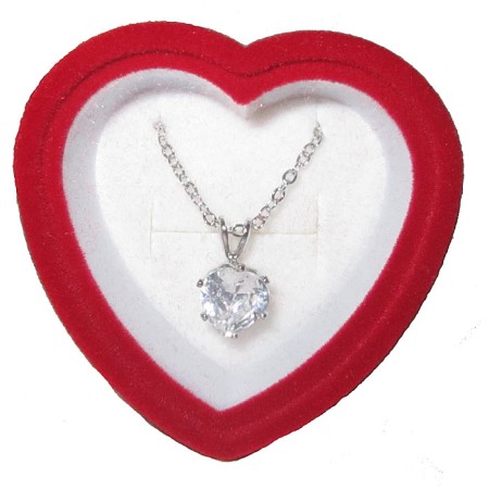 Heart CZ Pendent 