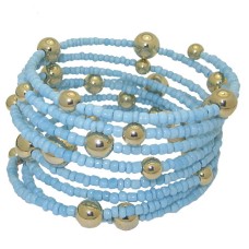 MX Signature Collection Multi Strand Bracelet Blue