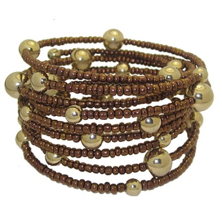 MX Signature Collection Multi Strand Bracelet Bronze