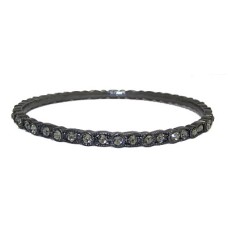 MX Designer Bangle Bracelet Gunmetal