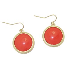 MX Orange Earrings