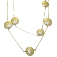 MX Signature Collection wholesale necklace in Brushed Gold