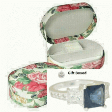 Sterling Silver Ring and Gift Box