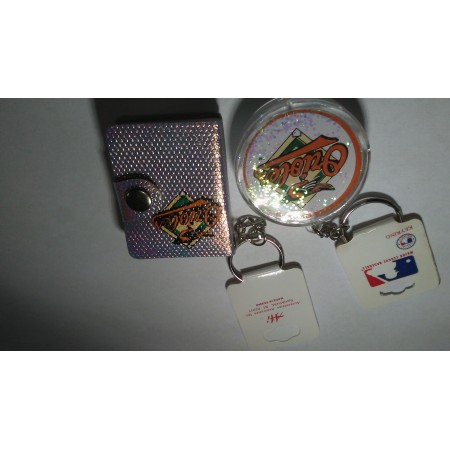 BALTIMORE ORIOLES Baseball Team Key Chains