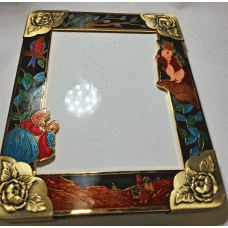 Cloisonne Picture Frame White or Black