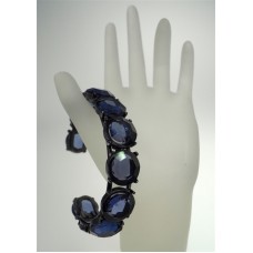 Rocks Montana Blue Crystal Bangle