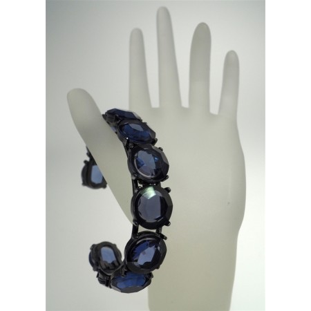 Rocks Montana Blue Crystal Bangle