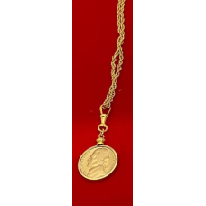 Jefferson Nickel coin necklace