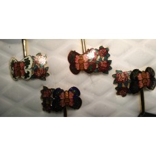 Cloisonne Bookmark Multi Colored Butterfly NWT