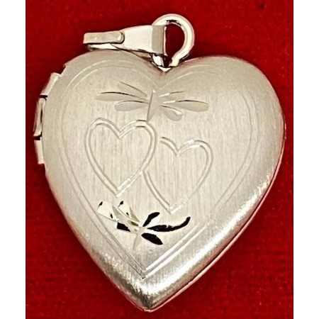 Sterling Silver lockets 20 mm 925 Sterling Silver