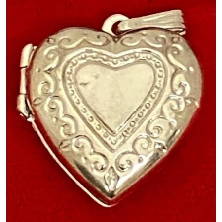 Sterling Silver lockets 20 mm 925 Sterling Silver