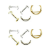 LOCK RING GUARD SIZER CREATES A CUSTOM FIT IN YELLOW GOLD RINGS