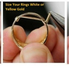LOCK RING GUARD SIZER CREATES A CUSTOM FIT IN YELLOW GOLD RINGS