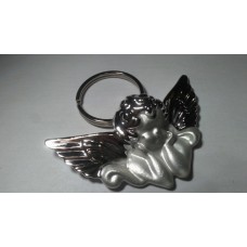 Angel Key Ring Silver