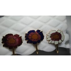 Cloisonne Multi Colored Sun Flower Bookmark