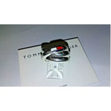 Tommy Hilfiger Silver plated Swirl Ring Size 7 