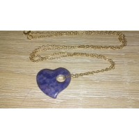 Sodalite Heart Pendant