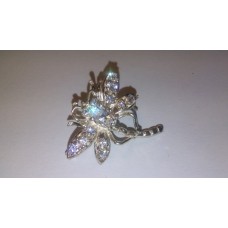 Dragon Fly in 925 Sterling Silver Brooch