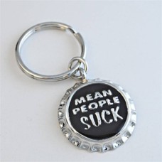 Mean People Suck Key Chain