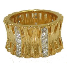 Yellow Gold Fashion Designer wholesale Ring at low price