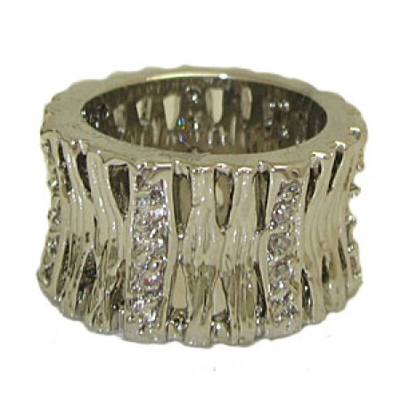 White Gold Fashion Designer wholesale Ring at low price