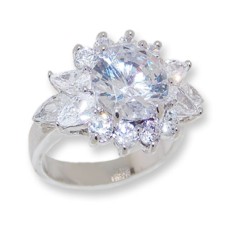 White CZ Wholesale ring