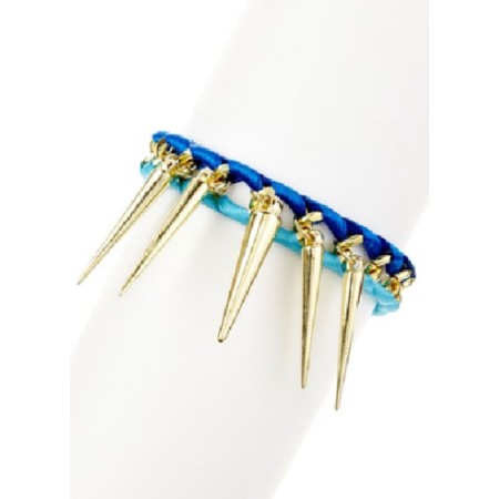 Blue Spike Bracelet
