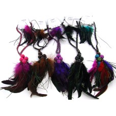 Feather Leather Necklace  