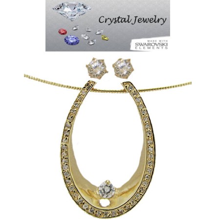 CZ Designer Wholesale Necklace Earring Set 2 pcs