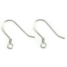 Sterling Silver Fish Hooks for Earrings